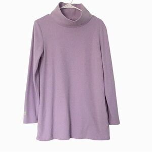 Dudley Stephens Cobble Hill Turtleneck Tunic Lavender